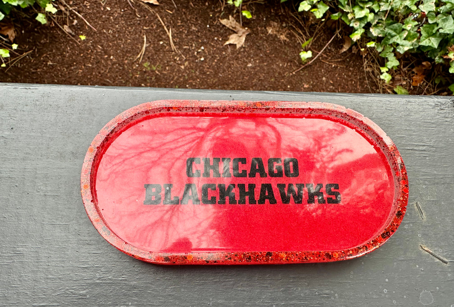 Chi BHawks Small Resin Tray