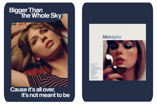 New Taylor Swift lyric trading card! Here's "Bigger Than the Whole Sky"
