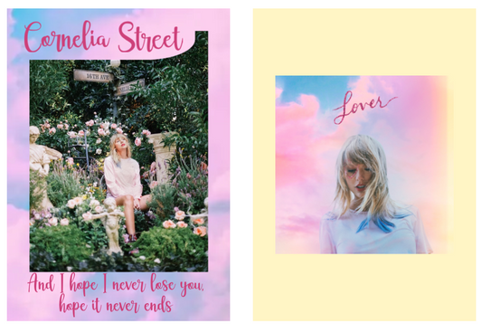 New Taylor Swift lyric trading card! Here's "Cornelia Street"