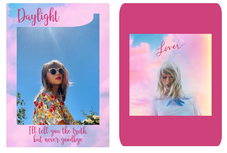 New Taylor Swift lyric trading card! Here's "Daylight"