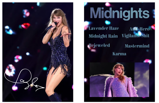 Custom Taylor Swift Eras Tour trading card! Midnights!