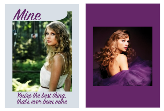 New Taylor Swift lyric trading card! Here's "Mine"