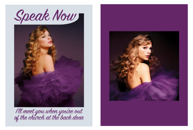 New Taylor Swift lyric trading card! Here's "Speak Now"