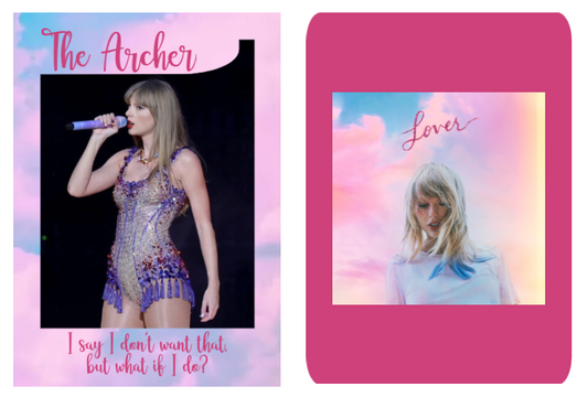 New Taylor Swift lyric trading card! Here's "The Archer"