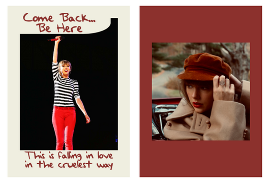 New Taylor Swift lyric trading card! Here's "Come Back... Be Here"