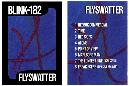 Custom Blink 182 "Flyswatter" trading card!