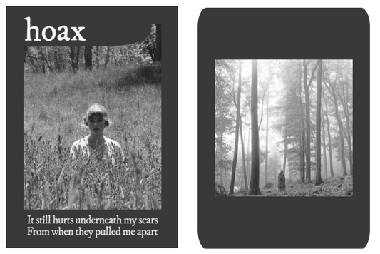 New Taylor Swift lyric trading card! Here's "hoax"