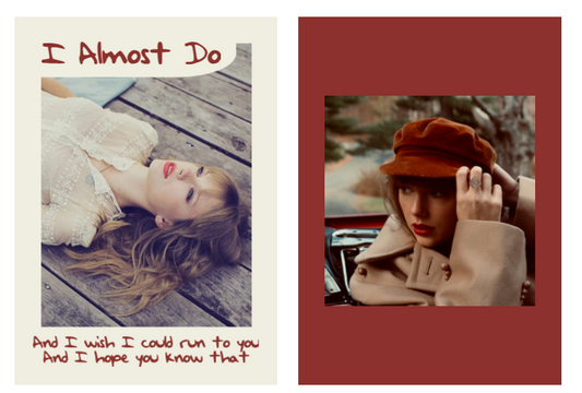 New Taylor Swift lyric trading card! Here's "I Almost Do"