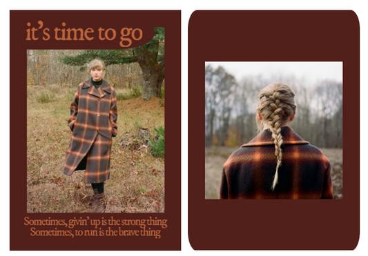 New Taylor Swift lyric trading card! Here's "It's Time to Go"