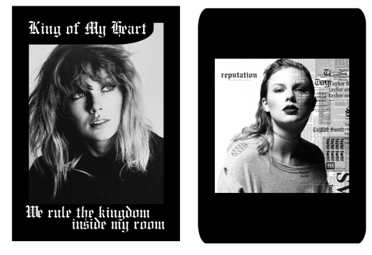 New Taylor Swift lyric trading card! Here's "King Of My Heart"