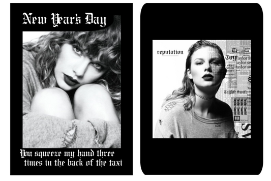 New Taylor Swift lyric trading card! Here's "New Year's Day"