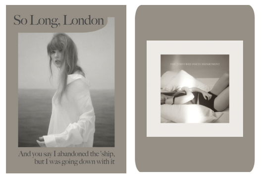 New Taylor Swift lyric trading card! Here's "So Long, London"