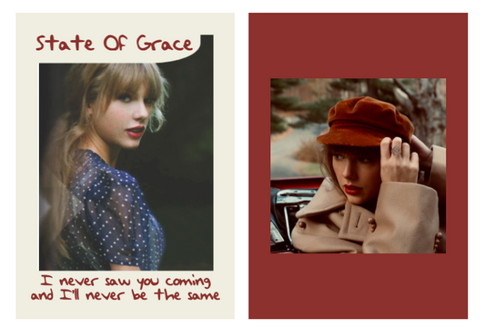 New Taylor Swift lyric trading card! Here's "State of Grace"