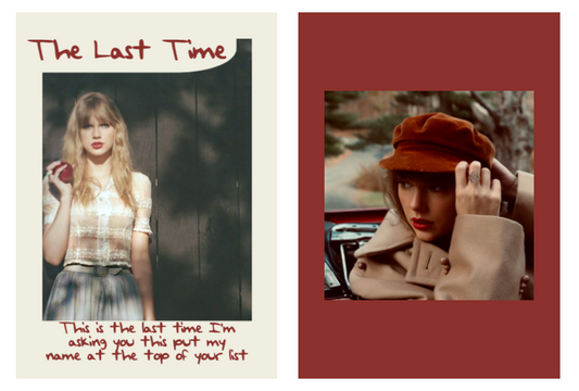 New Taylor Swift lyric trading card! Here's "The Last Time"