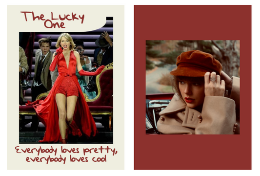 New Taylor Swift lyric trading card! Here's "The Lucky One"