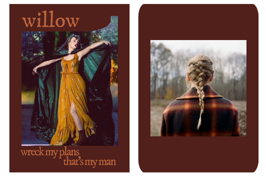 New Taylor Swift lyric trading card! Here's "willow"