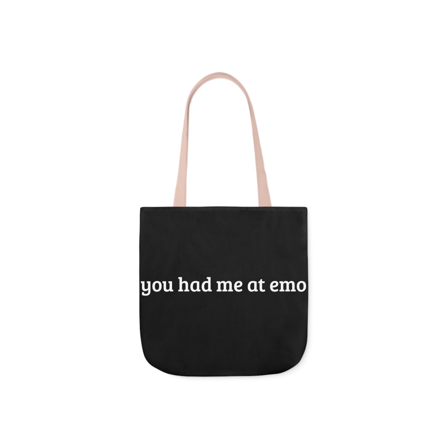 "you had me at emo" Canvas Tote Bag
