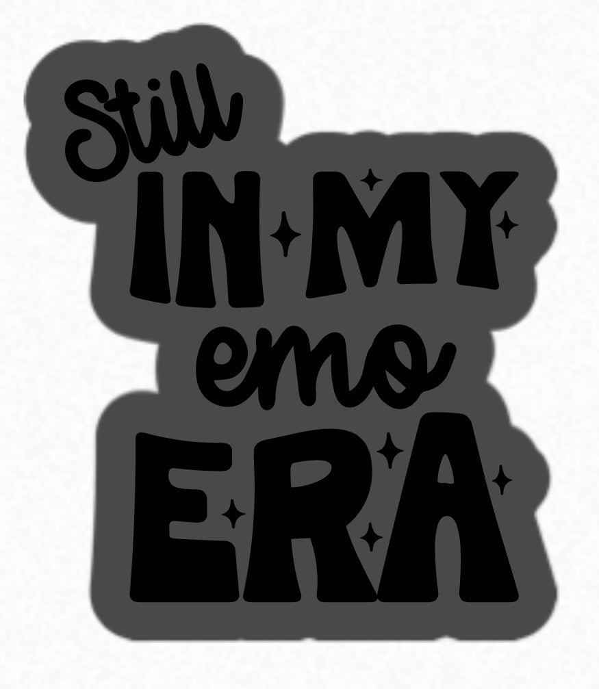 "Still in my emo era" Sticker